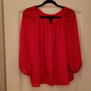 H&M Red Top